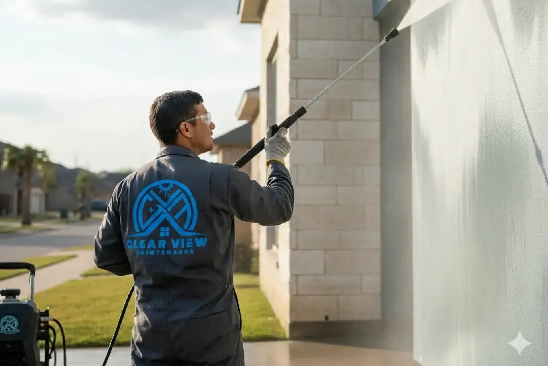 Elegant poolside setup with a modern patio, ideal for summer relaxation.